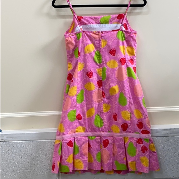 Lilly Pulitzer 6 citrus print dress - Picture 5 of 7